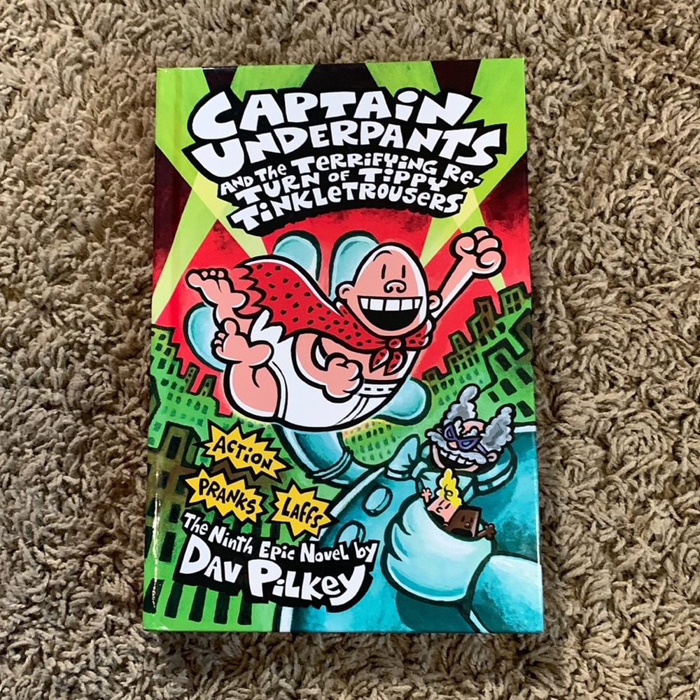 Captain Underpants Book